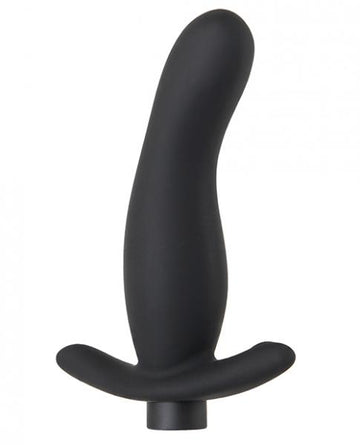 The Gentle Prostate Black Vibrator