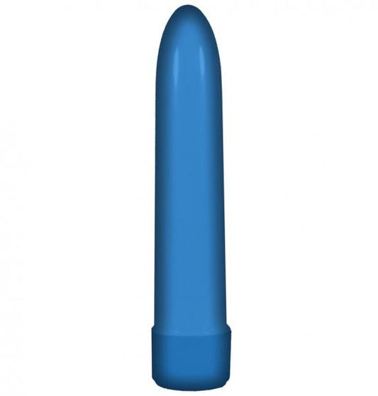 Ladys Choice 5 inch Plastic Vibrator - Blue