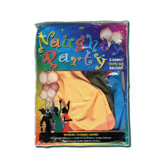 Naughty Boobie Balloons (6 Pack)