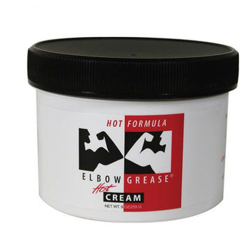 Elbow Grease Hot Cream Lubricant 9oz Jar