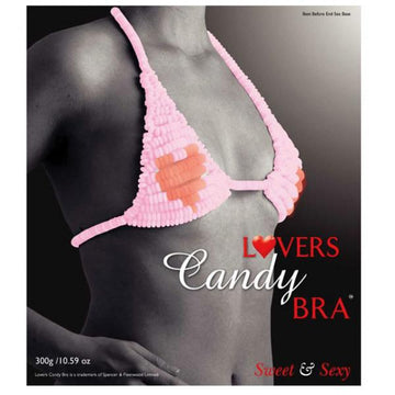 Lover&#039;s Candy Bra Heart Red, Pink