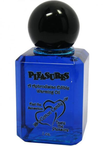 Pleasures Warming Oil Cotton Candy 1oz