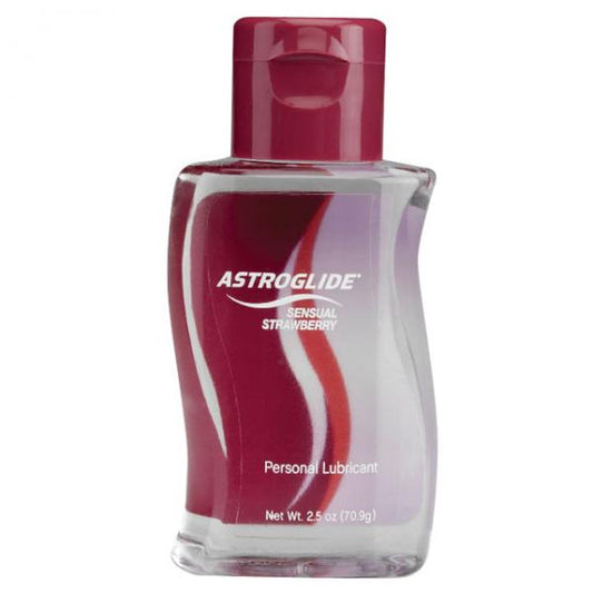 Astroglide Strawberry Flavored Lubricant 2.5oz