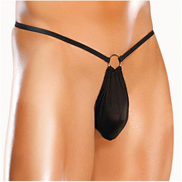 Male Power G-String With Front Ring OS Underwear