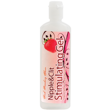 Nipple &amp; Clit Stimulating Gel Strawberry 1oz