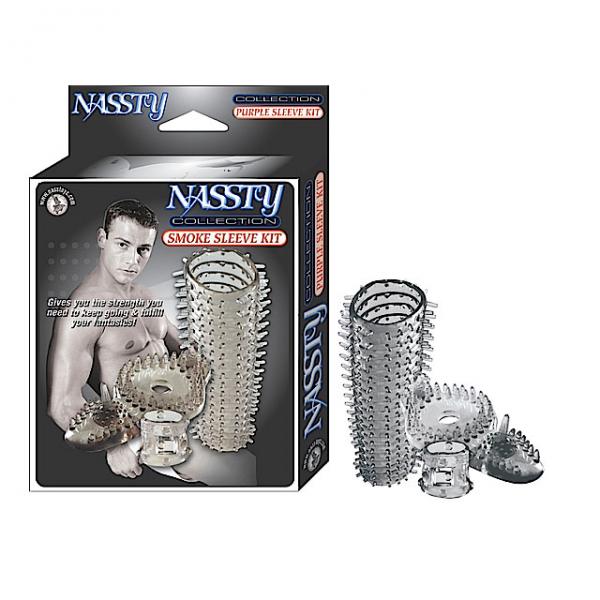 Nassty Collection Sleeve/balls Kit (smoke)