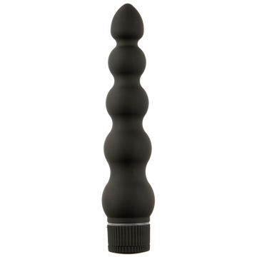 Black Magic 7 inches Ribbed Vibrator