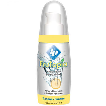 Id Frutopia Banana Flavored Lubricant 3.4 Fl Oz