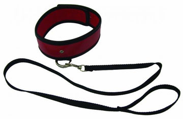 Sex &amp; Mischief Red Leash and Collar