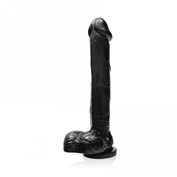 9 inches Cock with Balls &amp; Suction Cup Black