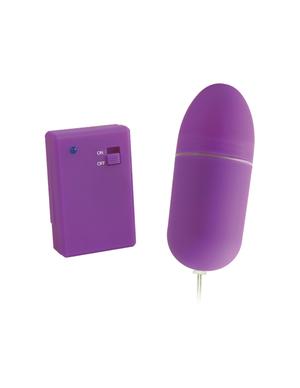 Neon Luv Touch Remote Control Bullet Vibrator Purple