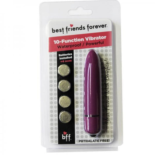 Bff Waterproof Friends W/benefits Bullet Purple 8cm