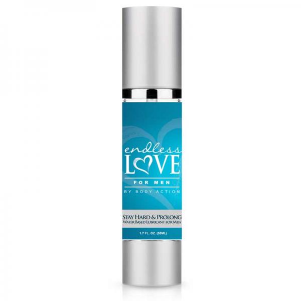 Endless Love For Men Stay Hard &amp; Prolong Lube 1.7oz