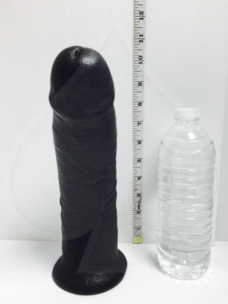 King Cock 10" Dildo - Black