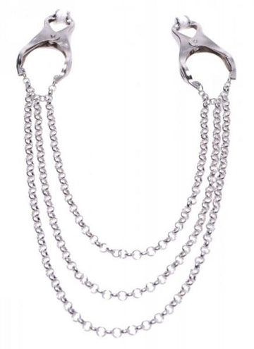 Affix Triple Chain Nipple Clamps