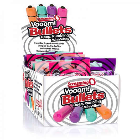 Screaming O Vooom Bullets In Pop Box Assorted (20/display)