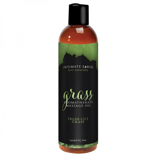 Intimate Earth Grass Massage Oil 8oz