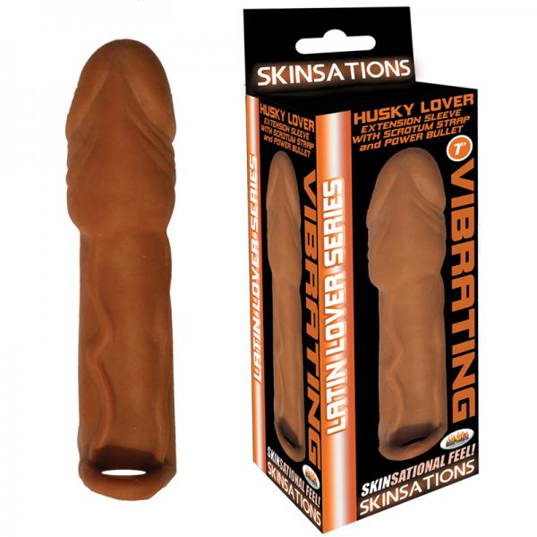 Latin Lover Extension With Power Bullet &amp; Scrotum Strap