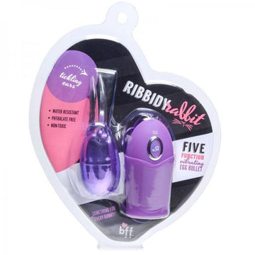 Bff Ribbidy Rabbit Egg Bullet Purple