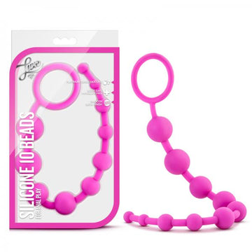 Luxe - Silicone 10 Beads - Pink