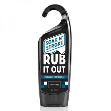 Soak N Stroke Rub It Out Masturbation Cream 8 Fl. Oz.