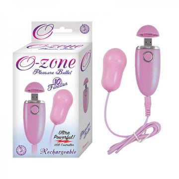 Ozone Pleasure Bullet Vibrator Pink