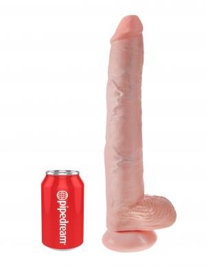 King Cock 14" Cock - Beige