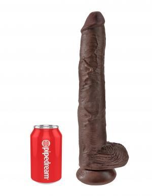 King Cock 14" Cock - Brown