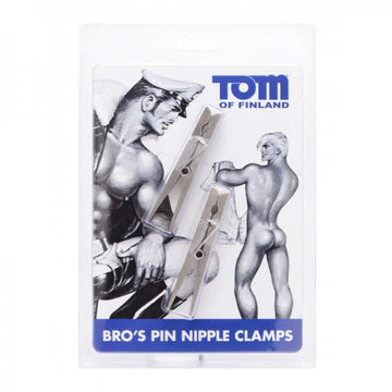 Tom Of Finland Bro&#039;s Pin Nipple Clamps