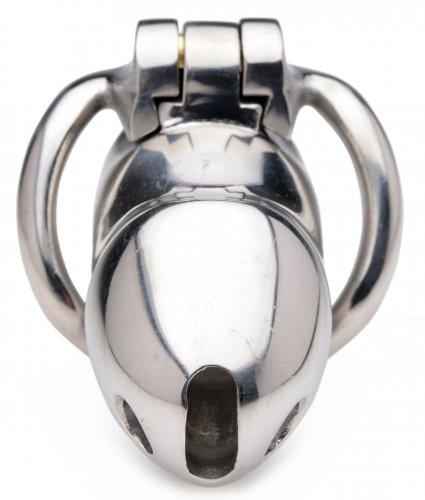 Rikers 24-7 Stainless Steel Locking Chastity Cage