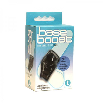 The 9&#039;s, Base Boost - Black, Cock &amp; Balls Sleeve