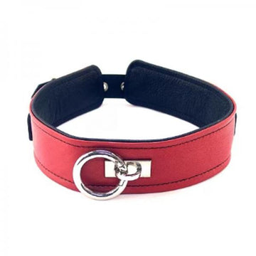 Rouge Plain Collar Red