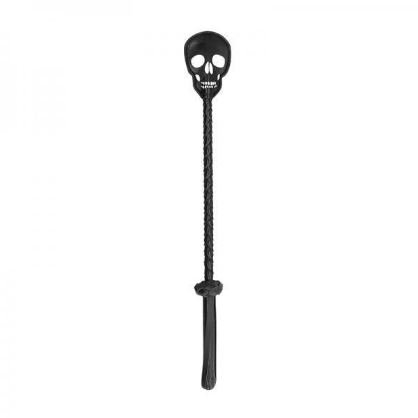 Ouch! Skulls &amp; Bones Crop With Skulls - Black