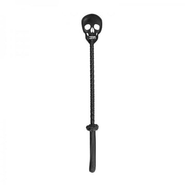 Ouch! Skulls &amp; Bones Crop With Skulls - Black