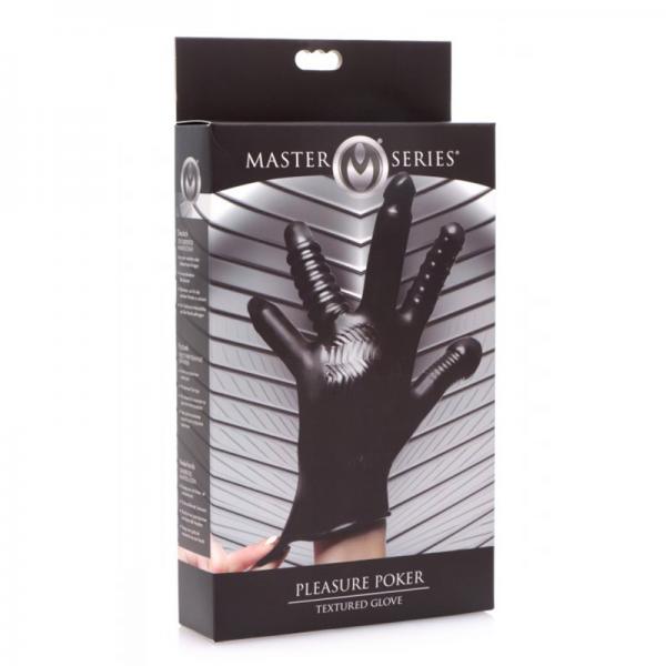 Master Series Pleasure Poker Textured Glove