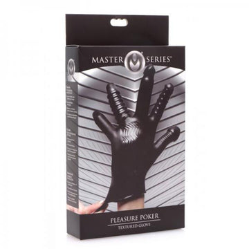 Master Series Pleasure Poker Textured Glove