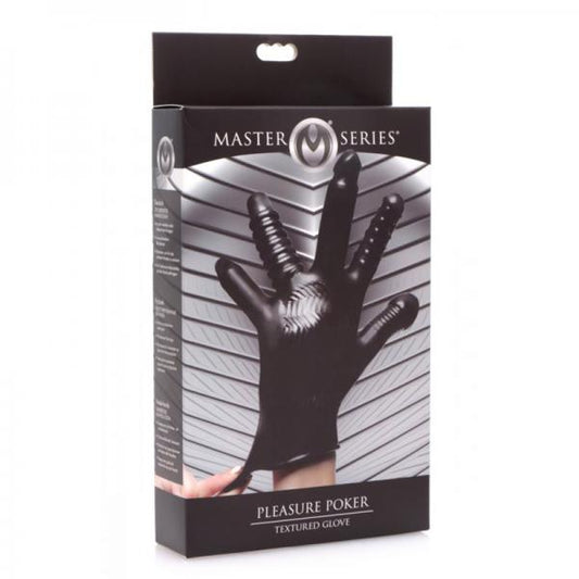 Master Series Pleasure Poker Textured Glove