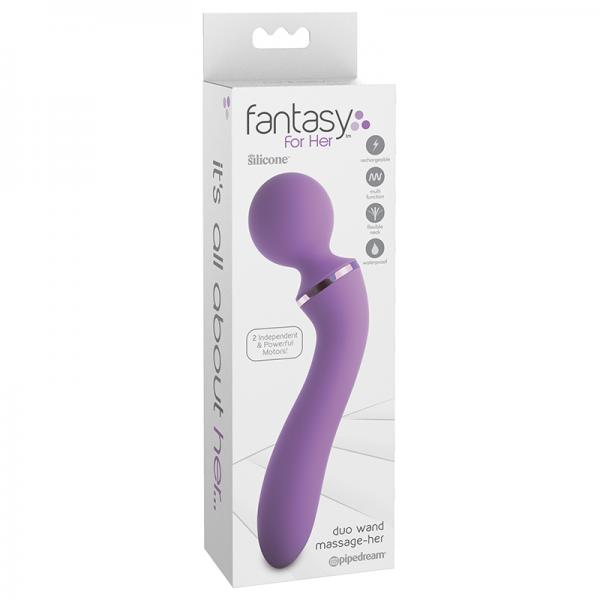 Fantasy For Her Duo Wand Massage-her