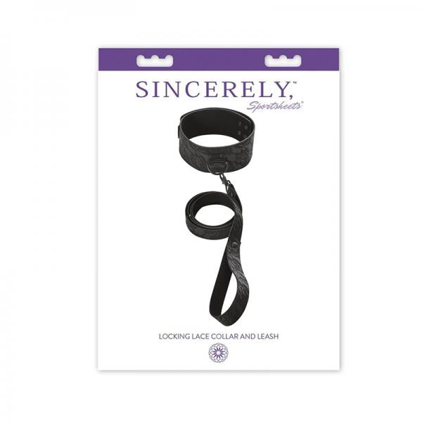 Sincerely, Ss Locking Lace Collar &amp; Leash