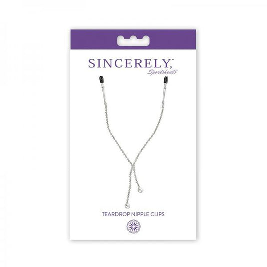 Sincerely, Ss Teardrop Nipple Clips