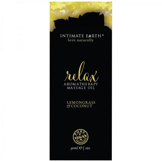 Intimate Earth Relax Massage Oil Foil 30ml/1oz