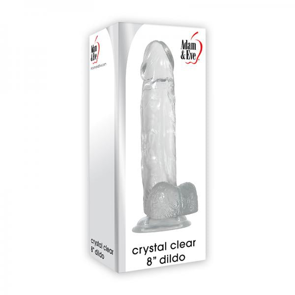 A&amp;e Crystal Clear 8in Dildo