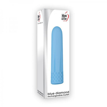 A&amp;e Blue Diamond Bullet 10 Function And Functions Rechargeable Usb Cord Included Waterproof