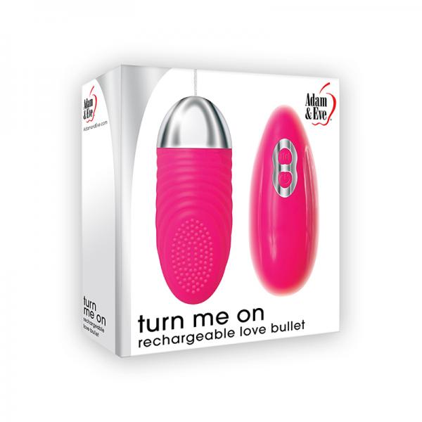 A&amp;e Turn Me On Rechargeable Love Buliet With Wireless Remote 36 Functions Usb Rechargeable Bullet Wa