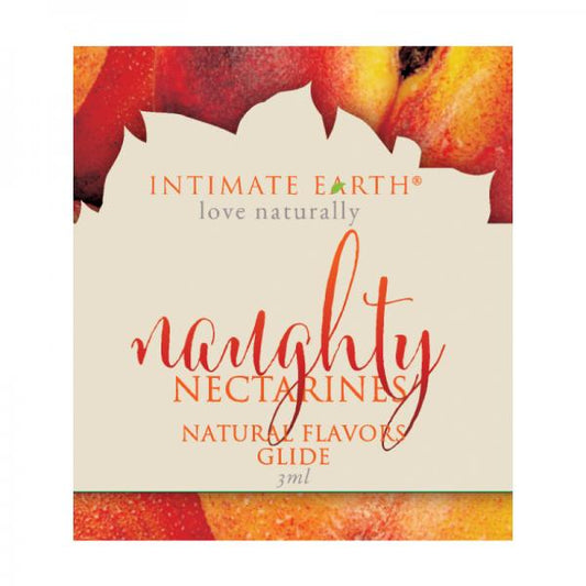 Intimate Earth Naughty Nectarines Glide Foil Pack .10oz