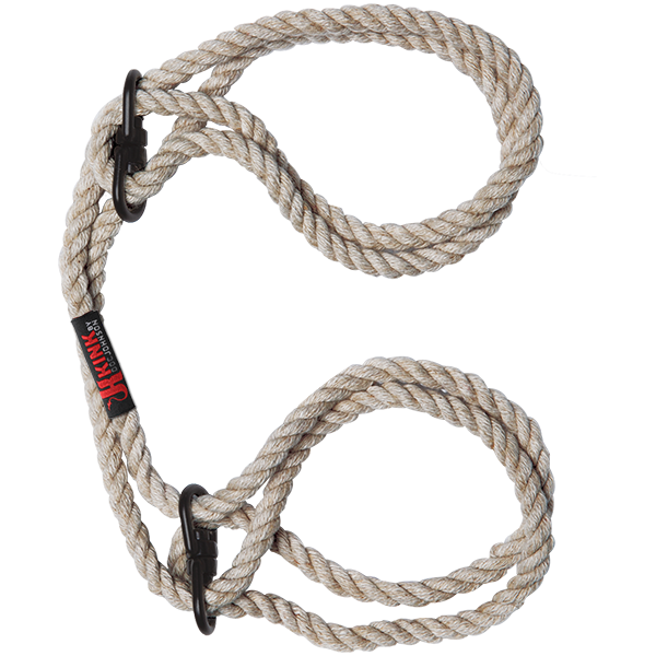 Kink Hogtie Bind &amp; Tie Wrist Or Ankle Cuffs .23 inch Natural