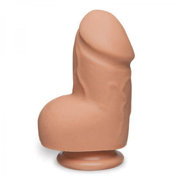 The D Fat D 6 inches With Balls Firmskyn Beige Dildo