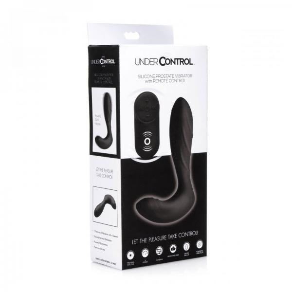 Under Control Silicone Prostate Vibrator W/ Remote Control