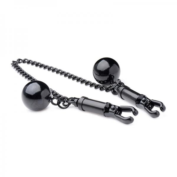 Mistress Isabella Barrel Nipple Clamps With Weights