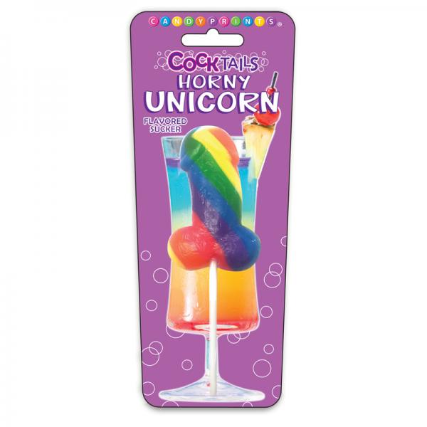 Horny Unicorn Cocktail Sucker Rainbow